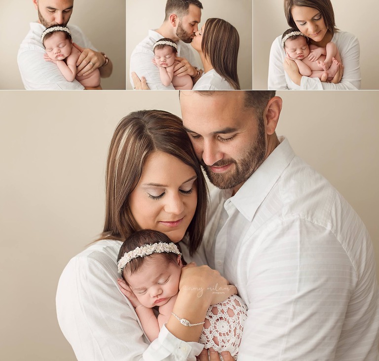 Newborn Family Photo Session in New Orleans.